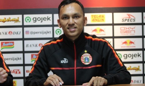 Rachmad Hidayat saat membela Persija Jakarta. Rachmad kini bergabung ke PSIS Semarang.