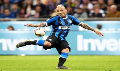 Radja Nainggolan saat masih berseragam Inter Milan.