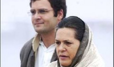 Rahul dan Sonia Gandhi