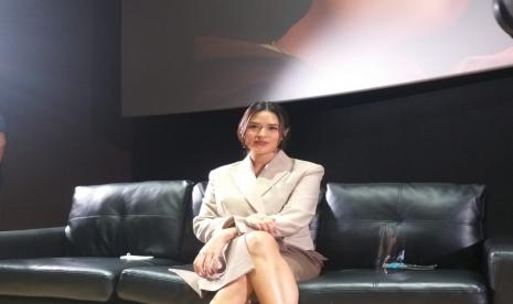 Raisa menggelar konferensi pers untuk single terbarunya Someday di CGV FX Sudirman, Jumat (12/11). Di lagu ini, Raisa berkolaborasi dengan musisi Korea Selatan, Sam Kim.