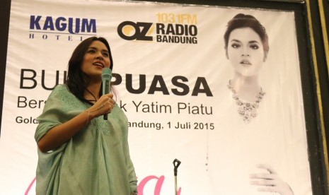 Raisa tampil di hotel Kagum.