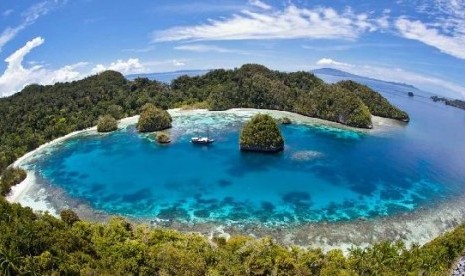 Raja Ampat, salah satu objek wisata di Indoensia