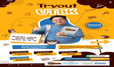 Rajin.id baru-baru ini menggelar program try out Ujian Tertulis Berbasis Komputer (UTBK) untuk masuk ke jenjang perguruan tinggi dan instansi kedinasan. Pendaftaran try out UTBK Rajin.id dapat diakses secara gratis hingga tanggal 16 Desember 2021 dengan mengisi form melalui laman http://rajin.id/.