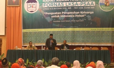  Rakeras II Forum Nasional Lembaga Kesejahteraan Sosial Anak-Panti Sosial Asuhan Anak (Fornas LKSA-PSAA)  Selasa di Batam, Kepulauan Riau