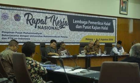 Rakernas LPH-KHT Muhammadiyah/PP Muhammadiyah di Ruang Sidang Senat UMM.