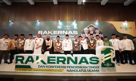 Rakernas Pendidikan Tinggi Nahdlatul Ulama yang dihadiri pejabat negara dan daerah yakni Menteri Sekretaris Negara, Pratikno, Menteri Pendidikan, Kebudayaan Riset, dan Teknologi, Nadim Makarim, Menteri Agama, Yaqut Cholil Qoumas, Ketua PBNU, Gus Yahya, Gubernur Sumatera Utara, Edy Rahmayadi, Wakil Gubernur Sumatera Utara, Kapolda Sumatera Utara, dan pejabat lainnya.