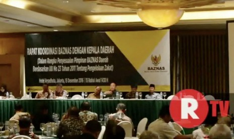 Rakor BAZNAS dengan kepala daerah