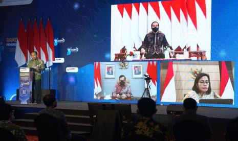 Rakornas Pengadaan Tahun 2020 dibuka oleh Presiden RI Joko Widodo dan turut dihadiri oleh stakeholder pengadaan dari seluruh Kementerian, Lembaga, Pemerintah Daerah dan organisasi mitra pembangunan yang terkait secara daring.