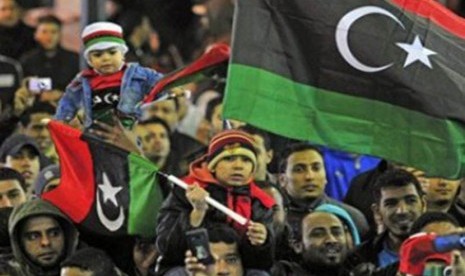 Rakyat Libya peringati setahun revolusi negerinya