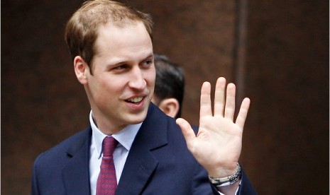 Rambut tipis Pangeran William