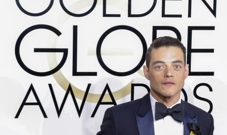 Rami Malek pemenang Best Actor di Golden Globe 2019.