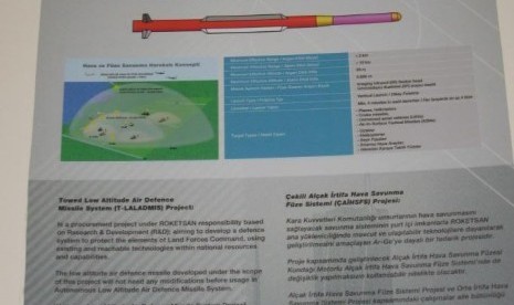 Rancangan pertahanan udara Roketsan Turki (illustrasi)