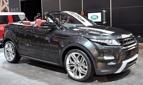 Range Rover Evouqe Convertible.