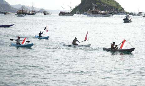 Keindahan pesisir Labuan Bajo, tempat Jokowi dan keluarga berwisata.