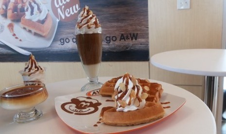 Rangkain menu dessert 'Magic Series' terbaru restoran A&W