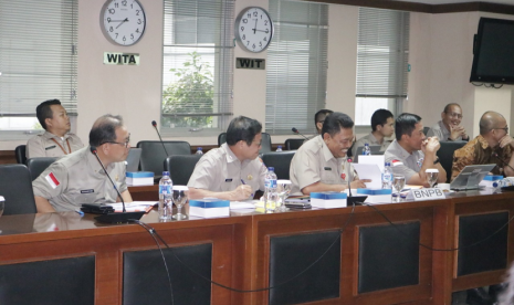 Rapat Dengar Pendapat (RDP) antara Komite II DPD RI dengan Badan Nasional Penanggulangan Bencana (BNPB), Rabu (28/11).