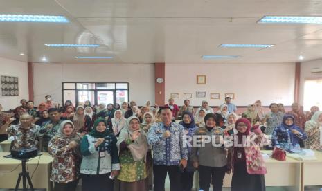 Rapat evaluasi Gugus Tugas Perlindungan Perempuan dan Anak (PPA) Kabupaten Indramayu, Kamis (21/11/2024). 