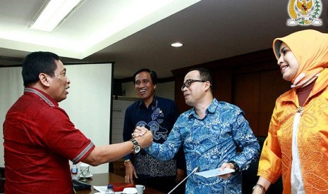    Rapat Kerja Komite I DPD RI dengan Kapolri, Panglima TNI, Kepala UP4B, dan perwakilan masyarakat Papua di Jakarta, Senin (25 Maret 2013).