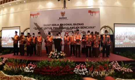 Rapat Kerja Nasional (Rakernas) Baznas Tanggap Bencana yang bertema 