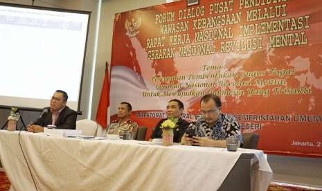 Rapat Kerja Nasional (Rakernas) GNRM dengan Pemerintah Provinsi Se-Indonesia .