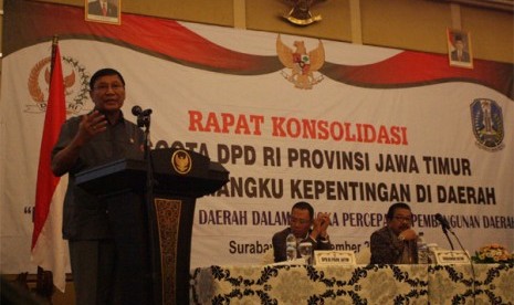 Rapat koordinasi DPD