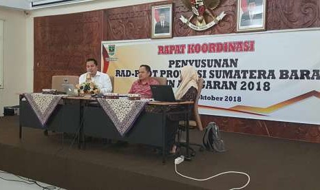 Rapat Koordinasi Penyusunan Rencana Aksi Daerah (RAD)-PPDT Provinsi Sumatra Barat TA 2018, (9/10).