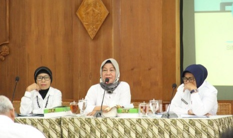 Rapat Koordinasi Pimpinan (Rakorpim) Kabupaten Sleman di Aula  Setda Sleman, Rabu (27/2).