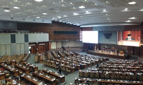 Rapat Paripurna DPR menyepakati RUU tentang perubahan atas UU Nomor 15/2003 tentang Penetapan Peraturan Pemerintah Pengganti Undang undang Nomor 1 Tahun 2002 tentang Pemberantasan Tindak Pidana Terorisme menjadi UU, Jumat (25/5).