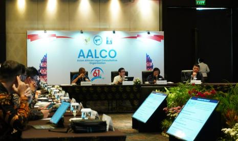 Rapat persiapan AALCO dipimpin Menkumham Yasonna Laoly