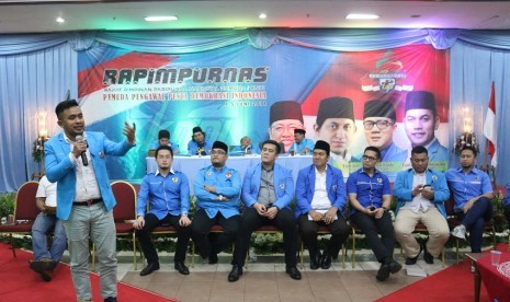 Rapat pimpinan paripurna nasional (Rapimpurnas) di Nyi Ageng Serang Building, Kuningan Jakarta Selatan, Senin, (4/6).