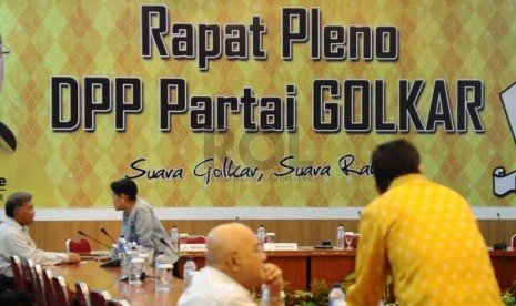 Rapat Pleno DPP Partai Golkar.