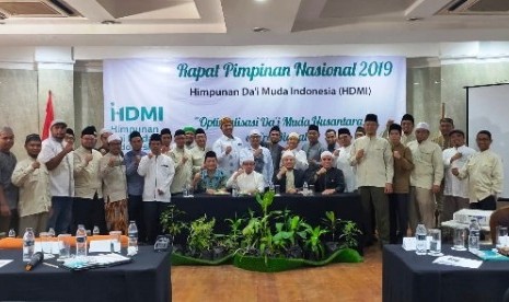 Rapimnas Himpunan Dai Muda Nusantara dihadiri pimpinan wilayah.