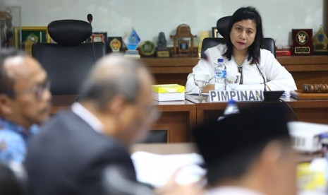 RDP tentang RUU Pesantren dan Pendidikan Keagamaan di Gedung DPD RI, Jakarta, Selasa (29/1).  