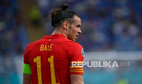 Gelandang timnas Wales dan Real Madrid, Gareth Bale.