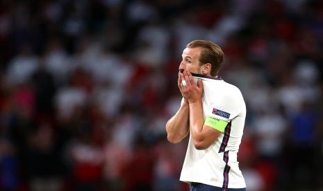 Pelatih Manchester City Pep Guardiola terang-terangan mengakui klubnya sangat menginginkan kapten tim nasional Inggris itu. Namun, mereka tak punya kendali atas Kane, yang terikat kontrak jangka panjang dengan Tottenham Hotspur. (Foto: Harry Kane)