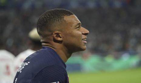 Kylian Mbappe dari Paris Saint-Germain (PSG).