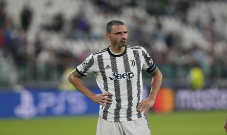 Bek Leonardo Bonucci dari Juventus.