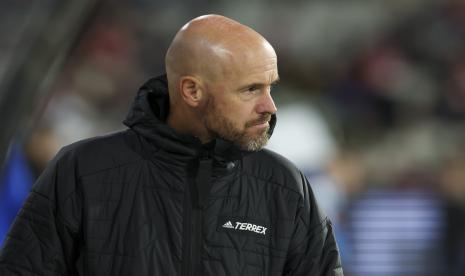  Manajer Manchester United Erik ten Hag.