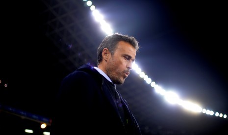 Pelatih Barcelona, Luis Enrique.