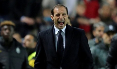 Pelatih Juventus Massimiliano Allegri 