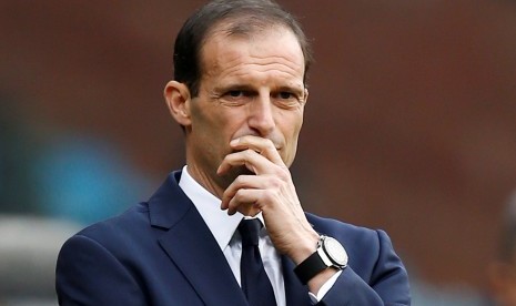 Pelatih Juventus Massimilliano Allegri 