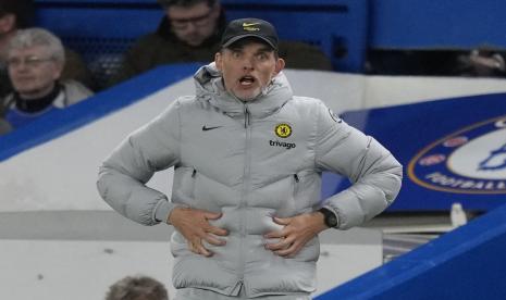 Pelatih kepala Chelsea Thomas Tuchel.