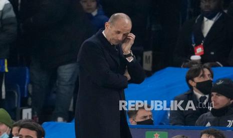 Pelatih kepala Juventus Massimiliano Allegri.