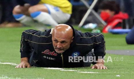 Pelatih Napoli Luciano Spalletti