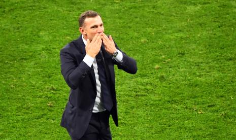 Mantan pelatih Ukraina Andriy Shevchenko.