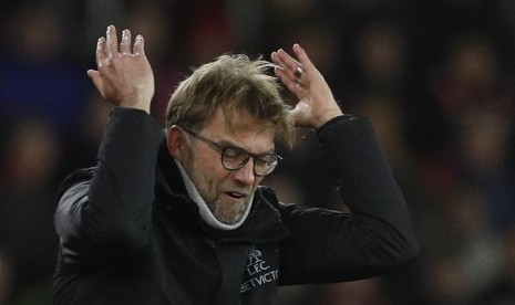 Pelatih Liverpool, Juergen Klopp.