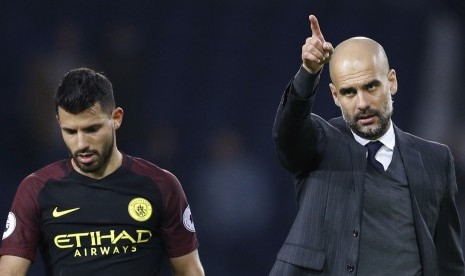 Pelatih Manchester City, Pep Guardiola 