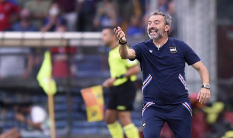 Pelatih Sampdoria Marco Giampaolo.