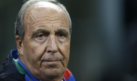 Pelatih timnas Italia, Giampiero Ventura.