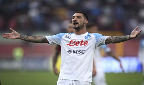 Pemain Napoli Matteo Politano 